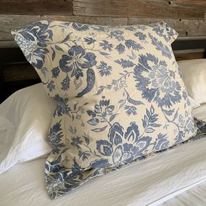 Pottery Barn Euro Pillow Shams